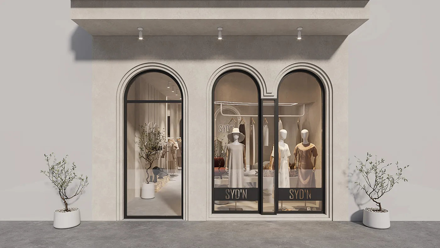 Thiết kế shop mỹ phẩm sang trọng, tạo trải nghiệm mua sắm độc đáo