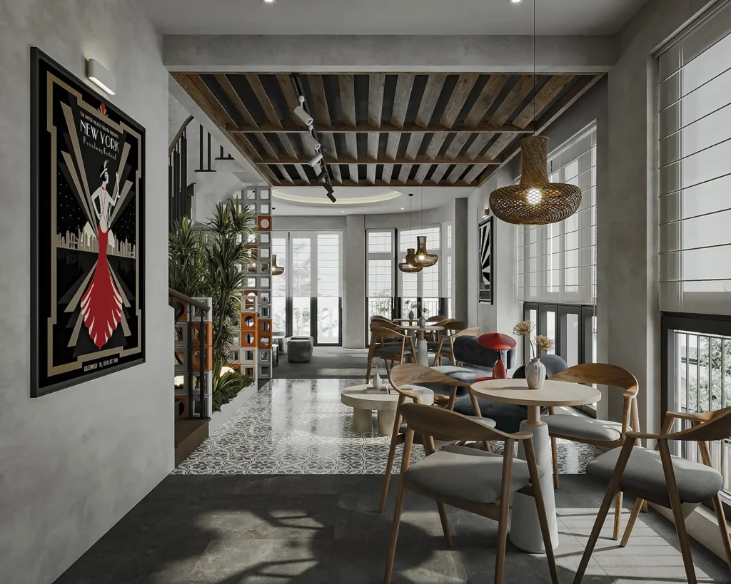 Thiết Kế Quán Cafe 15m2: Tối Ưu Không Gian, Hút Khách