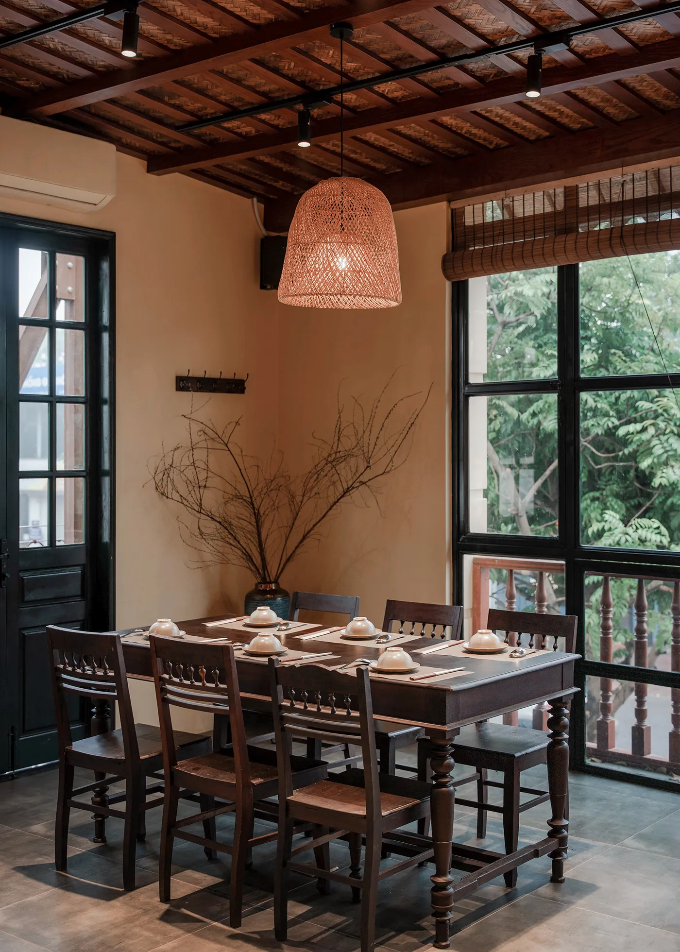 Không gian nhà hàng đẹp với phong cách độc đáo