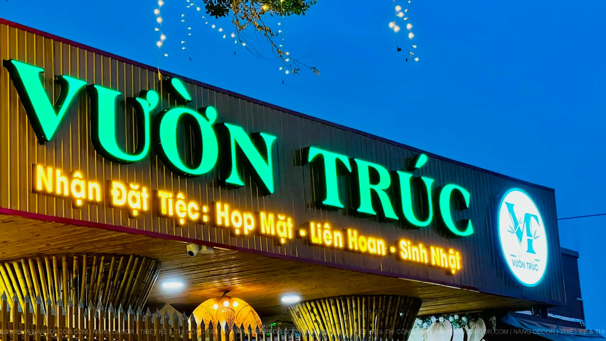 Thiết kế thi công nhà hàng sang trọng với không gian tối ưu
