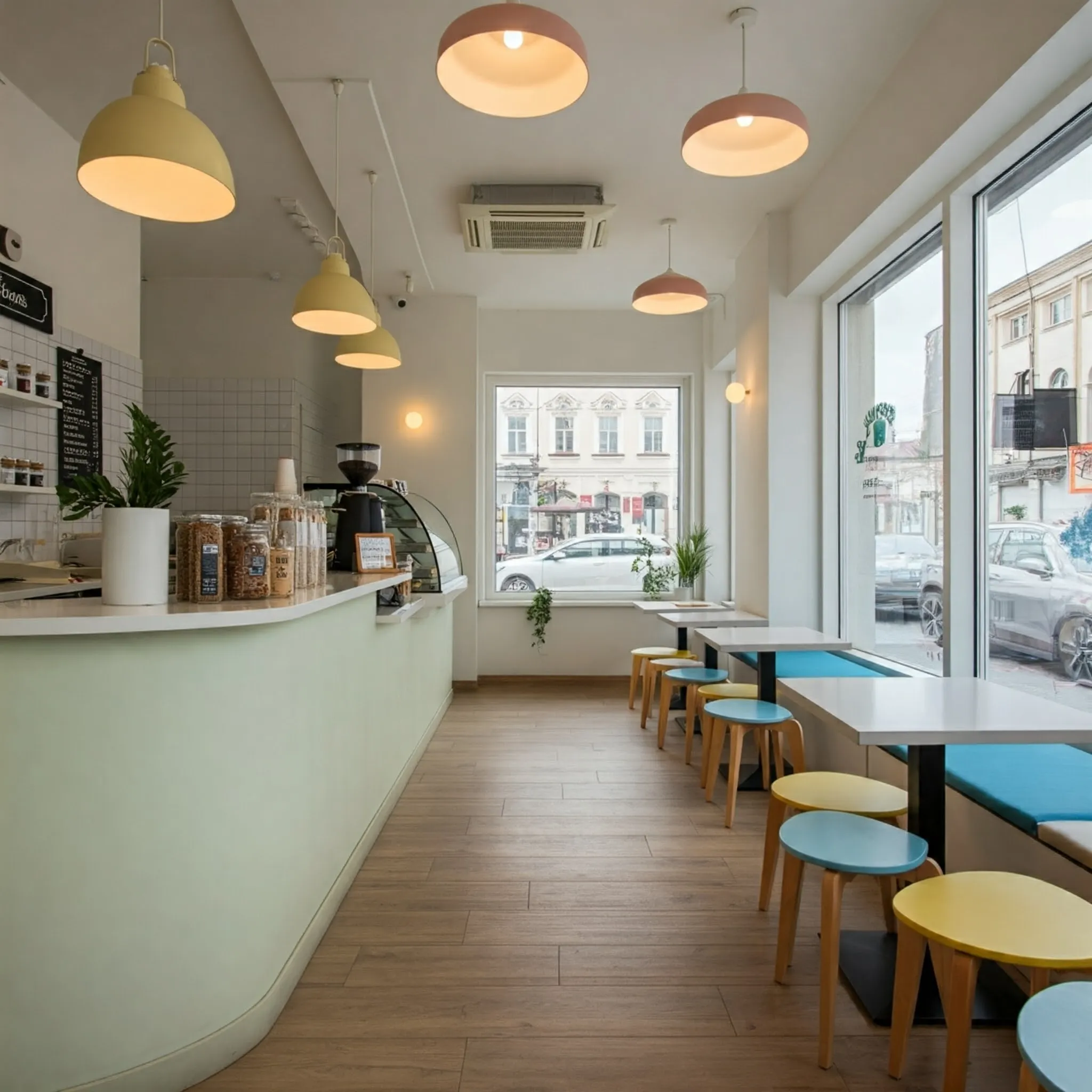 Ý tưởng trang trí cây xanh độc đáo cho quán cafe sân vườn đẹp