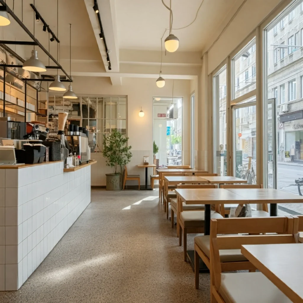 Quán Cafe Thép Tiền Chế: Thiết Kế Đột Phá, Tối Ưu Chi Phí