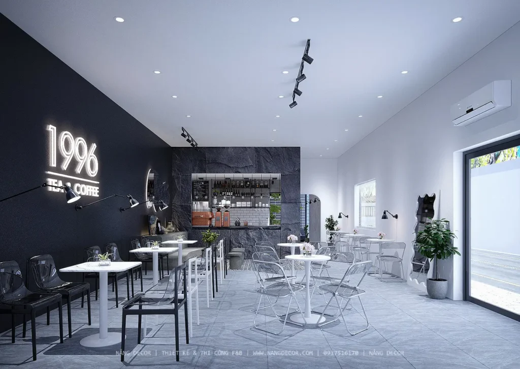 Nghệ thuật thiết kế tiểu cảnh quán cafe đẹp và ấn tượng