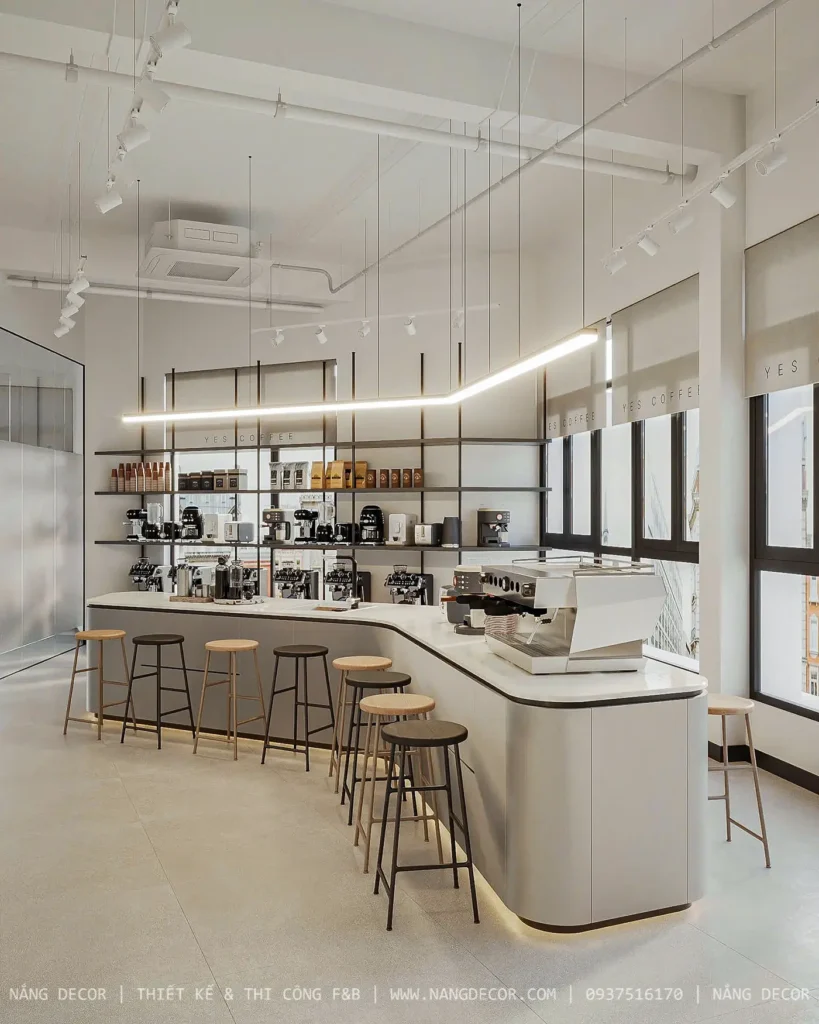 Quán Cafe Tiền Chế Đẹp: Giải Pháp & Xu Hướng Thiết Kế